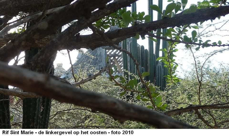 10. Rif St. Marie linkergevel op het oosten 2010